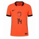 Țările de Jos Tijjani Reijnders #14 Tricou Fotbal Replică Mondial 2026 Barbati Acasa